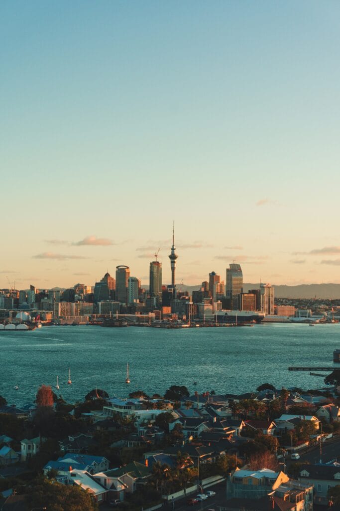 New Zealand — the city of Auckland