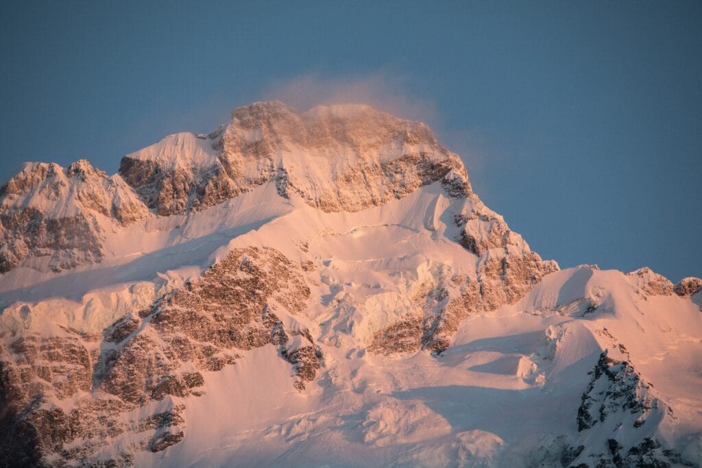 New Zealand mount cook