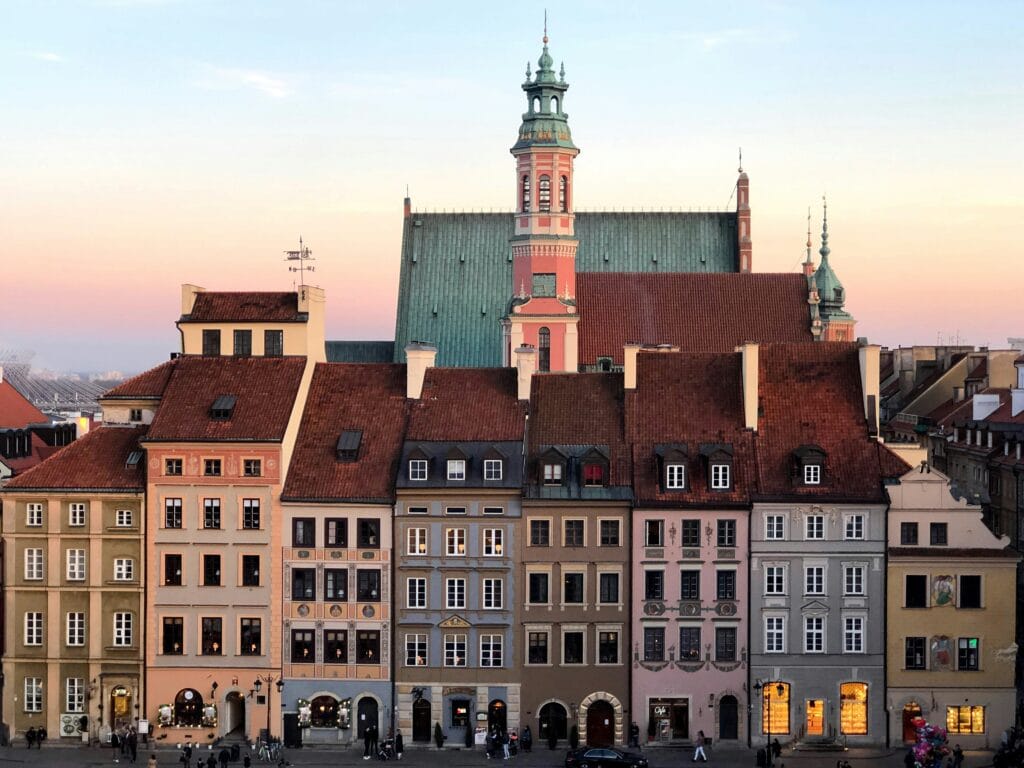 Poland – Warsaw, Old Town Market Square
