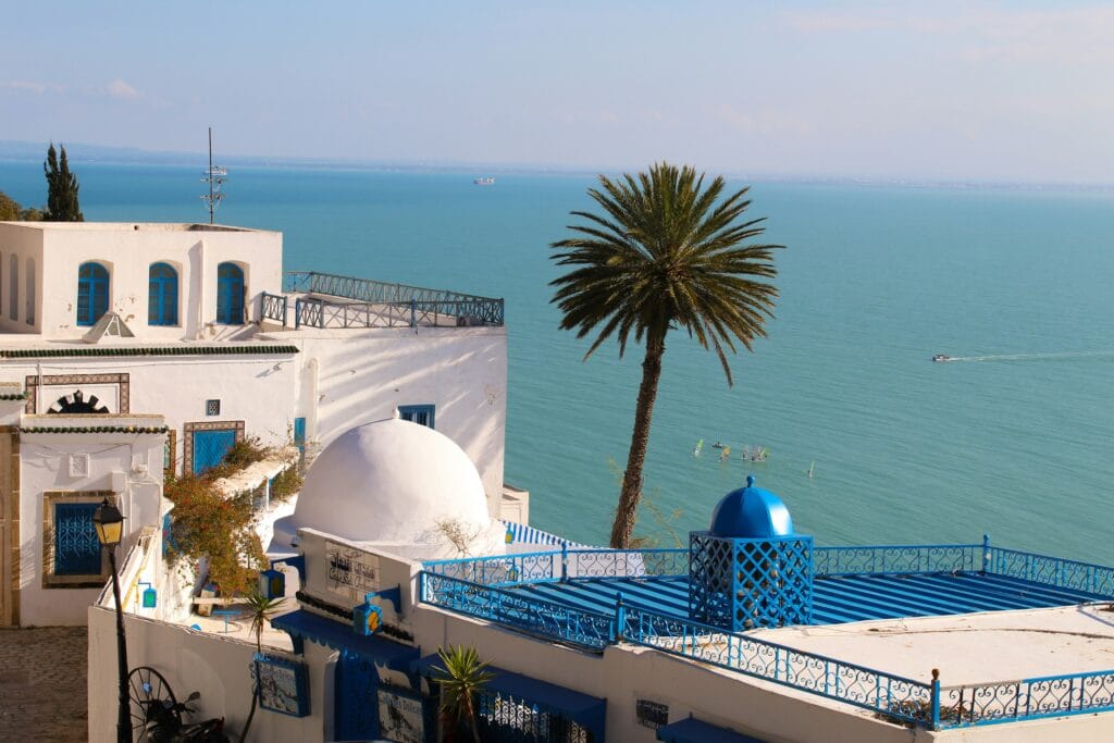 Tunisia, Sidi Bou Said, Carthage